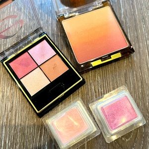 Excel eyeshadow and blush bundle